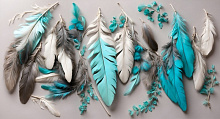 Design Studio 3D Feathers AG-FT-010