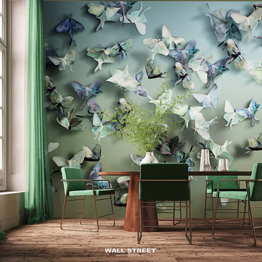 Фотообои в интерьере артикул FARFALLE 1, FARFALLE, Wall street Фотообои в интерьере артикул FARFALLE 1, FARFALLE, Wall street