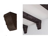 Артикул Консоль для бруса 90Х55, Консоль для архитектурного бруса, Cosca в текстуре, фото 1