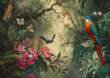 Design Studio 3D Chinoiserie birds AG-CB-009