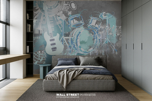 Фотообои в интерьере артикул Podrost-25: 7, PODROST 25, Wall street